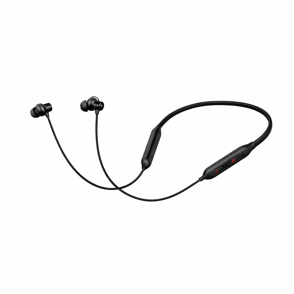 OnePlus Wireless Z3-Neckband with 12.4mm Drivers ONWAY`S Brand, 3D Spatial Audio,10 mins Charge for 27 hrs Playback, AI Call Noise Cancellation, (TWS..3GB))