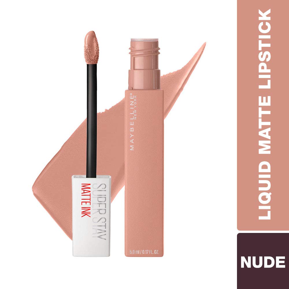 Maybelline New York SuperStay Matte Ink Liquid Lipstick - 70 Amazonian, Highly pigmented, Transfer Proof & Fade Proof. Maybelline New York SuperStay Matte Ink Liquid Lipstick Lasts Up To 16 Hour | 5ml