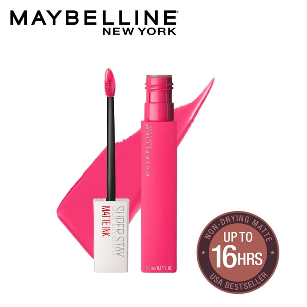 Maybelline New York SuperStay Matte Ink Liquid Lipstick - 70 Amazonian, Highly pigmented, Transfer Proof & Fade Proof. Maybelline New York SuperStay Matte Ink Liquid Lipstick Lasts Up To 16 Hour | 5ml
