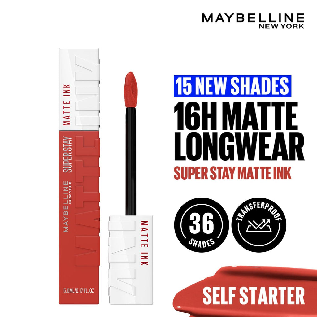 Maybelline New York SuperStay Matte Ink Liquid Lipstick - 70 Amazonian, Highly pigmented, Transfer Proof & Fade Proof. Maybelline New York SuperStay Matte Ink Liquid Lipstick Lasts Up To 16 Hour | 5ml