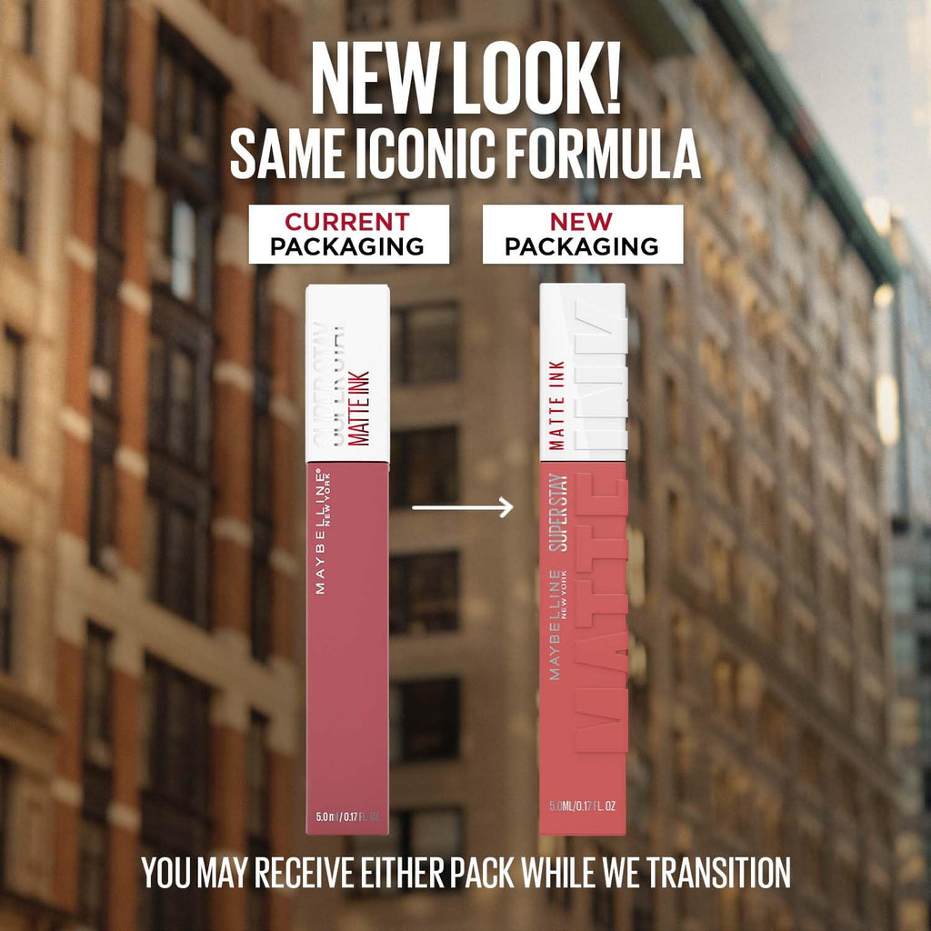 Maybelline New York SuperStay Matte Ink Liquid Lipstick - 70 Amazonian, Highly pigmented, Transfer Proof & Fade Proof. Maybelline New York SuperStay Matte Ink Liquid Lipstick Lasts Up To 16 Hour | 5ml