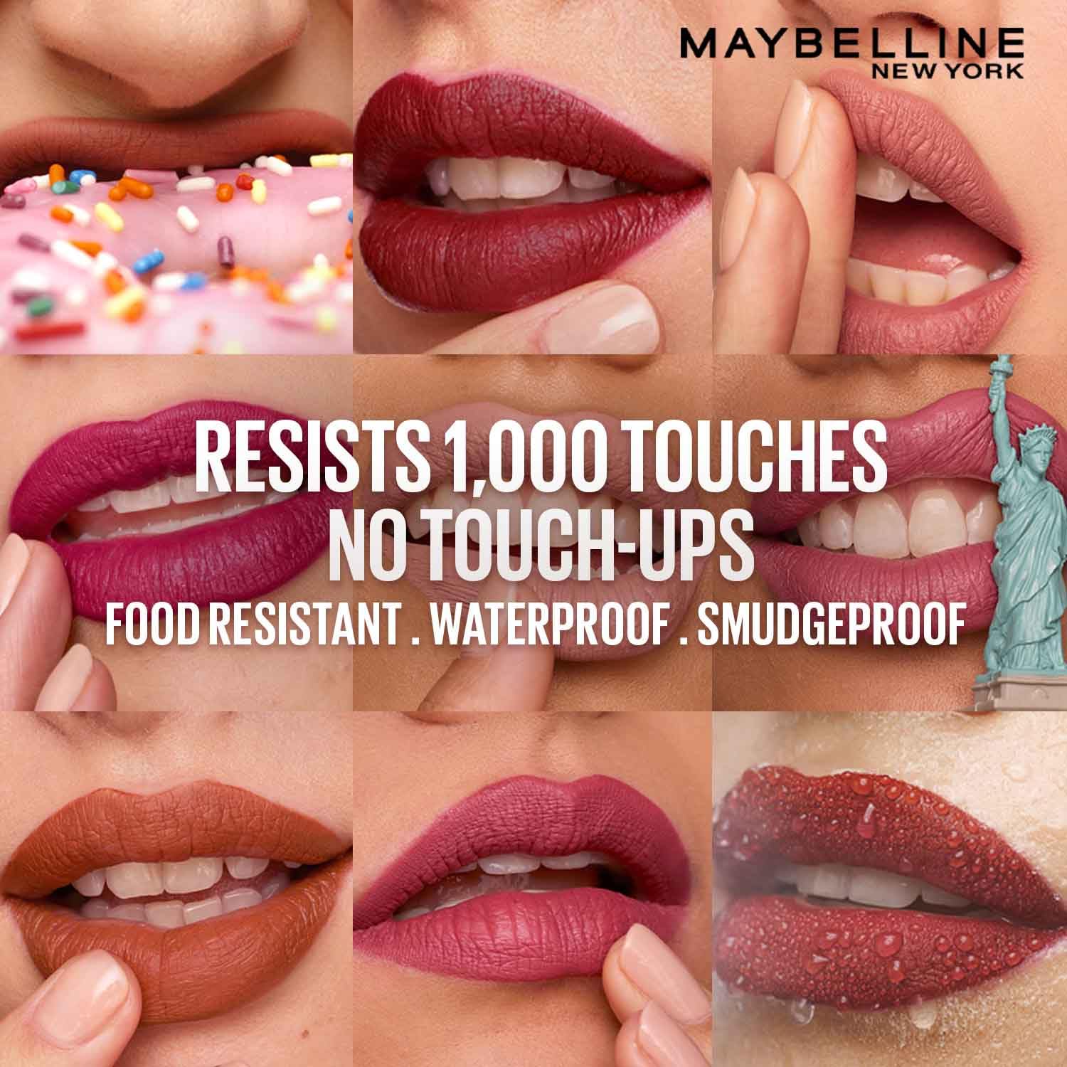 Maybelline New York SuperStay Matte Ink Liquid Lipstick - 70 Amazonian, Highly pigmented, Transfer Proof & Fade Proof. Maybelline New York SuperStay Matte Ink Liquid Lipstick Lasts Up To 16 Hour | 5ml