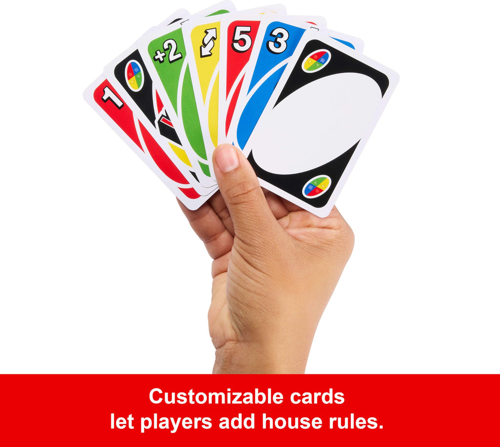 Mattel Uno Playing Card Game Set of 112 Cards, Multicolor