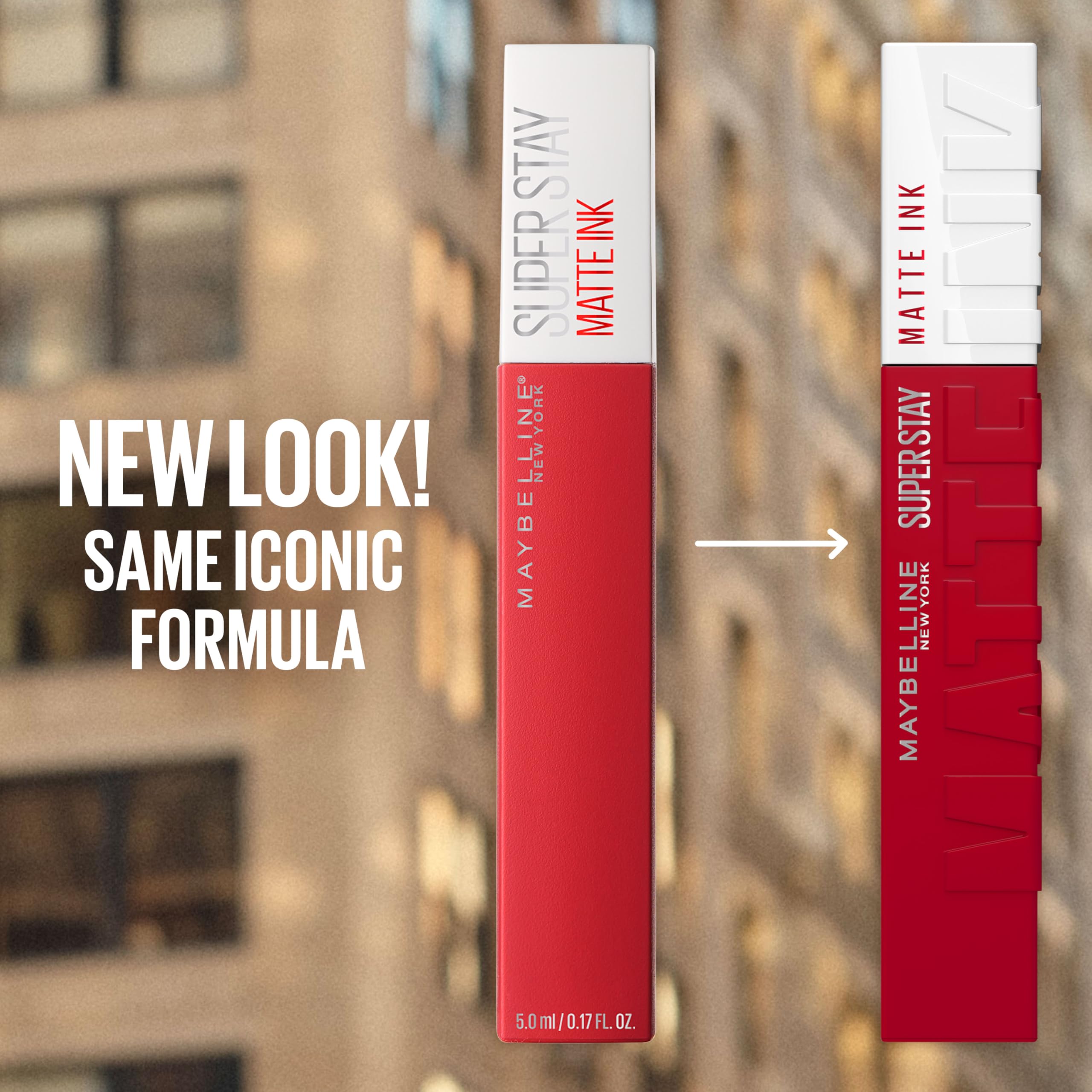 Maybelline New York SuperStay Matte Ink Liquid Lipstick - 70 Amazonian, Highly pigmented, Transfer Proof & Fade Proof. Maybelline New York SuperStay Matte Ink Liquid Lipstick Lasts Up To 16 Hour | 5ml