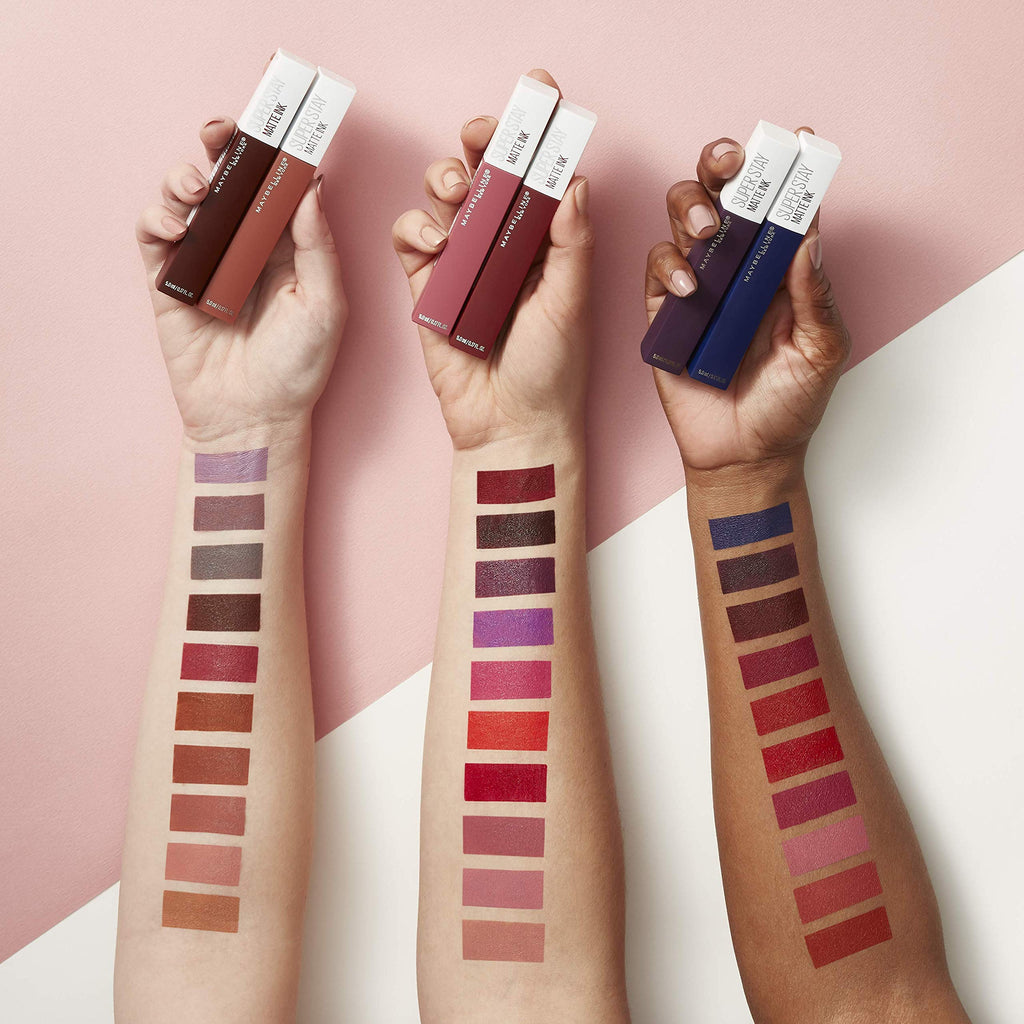 Maybelline New York SuperStay Matte Ink Liquid Lipstick - 70 Amazonian, Highly pigmented, Transfer Proof & Fade Proof. Maybelline New York SuperStay Matte Ink Liquid Lipstick Lasts Up To 16 Hour | 5ml