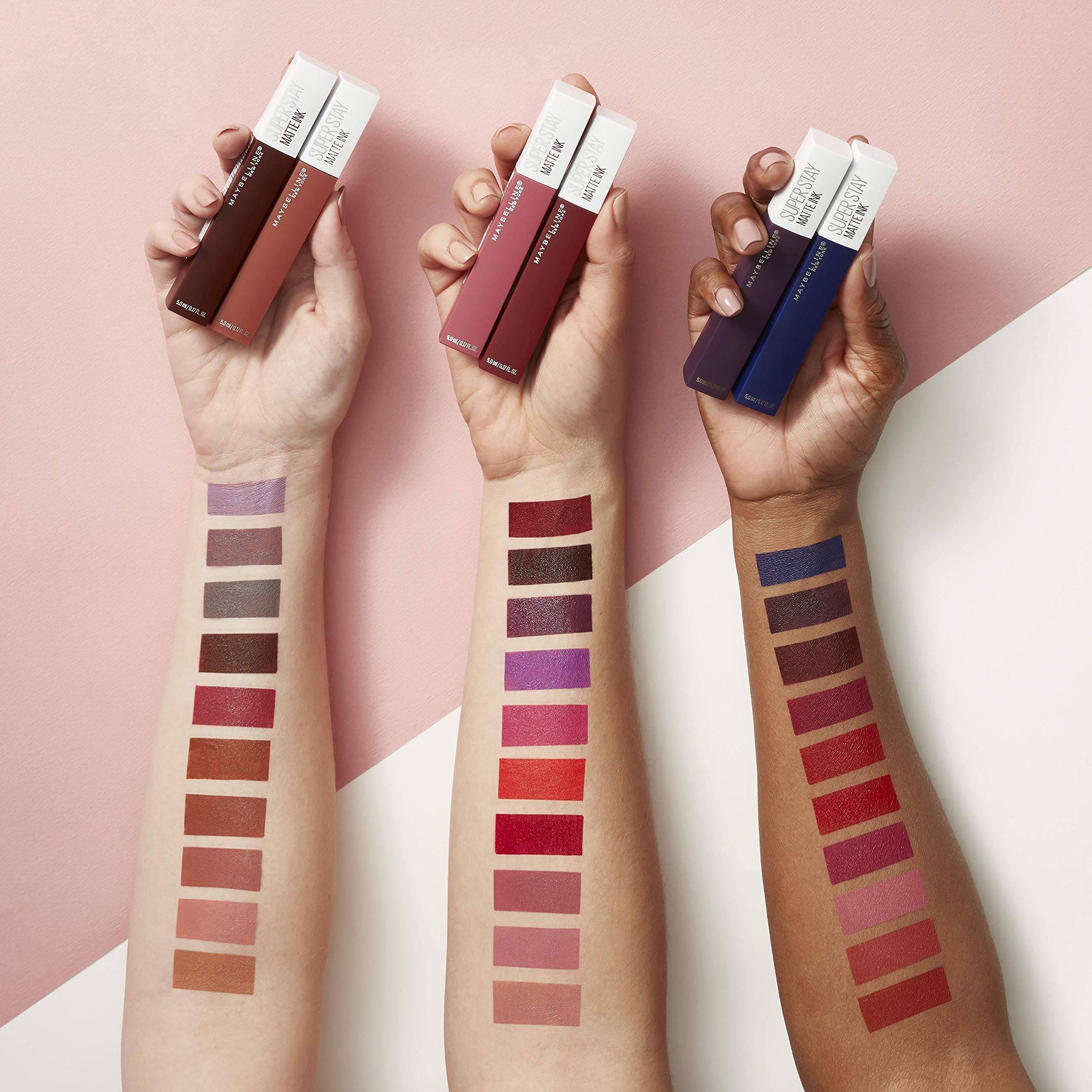 Maybelline New York SuperStay Matte Ink Liquid Lipstick - 70 Amazonian, Highly pigmented, Transfer Proof & Fade Proof. Maybelline New York SuperStay Matte Ink Liquid Lipstick Lasts Up To 16 Hour | 5ml