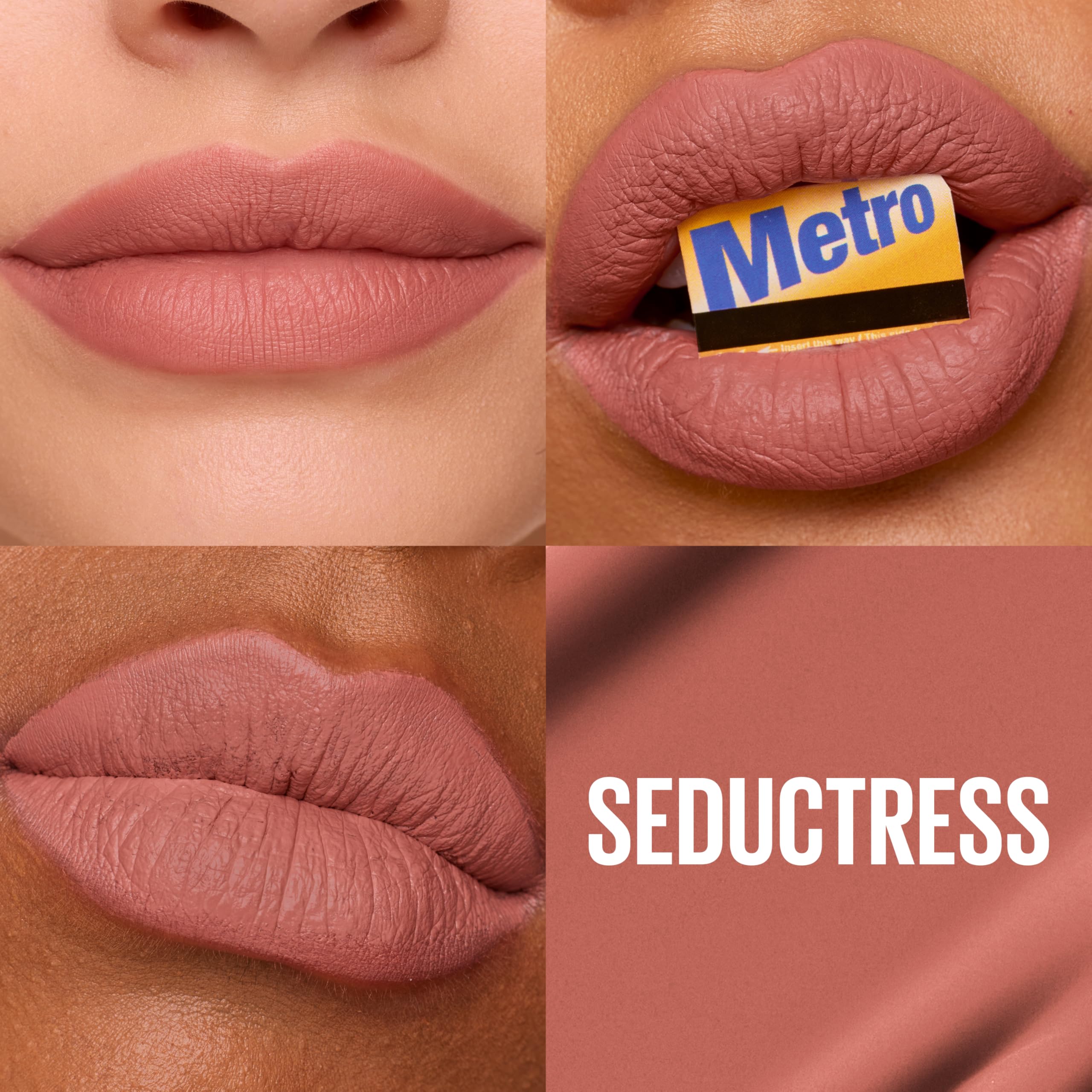 Maybelline New York SuperStay Matte Ink Liquid Lipstick - 70 Amazonian, Highly pigmented, Transfer Proof & Fade Proof. Maybelline New York SuperStay Matte Ink Liquid Lipstick Lasts Up To 16 Hour | 5ml