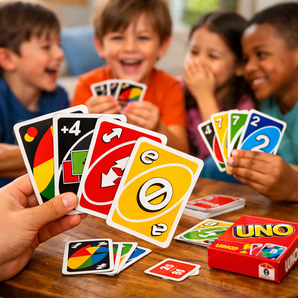 Mattel Uno Playing Card Game Set of 112 Cards, Multicolor